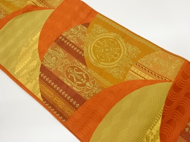 JAPANESE NAGOYA OBI / WOVEN MIRRORS